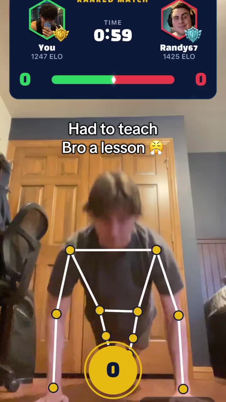 Bro rly thought he was gonna win