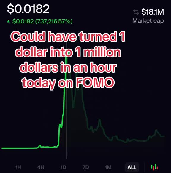 We are so back #tradingmemecoins #memecoins #fomoapp