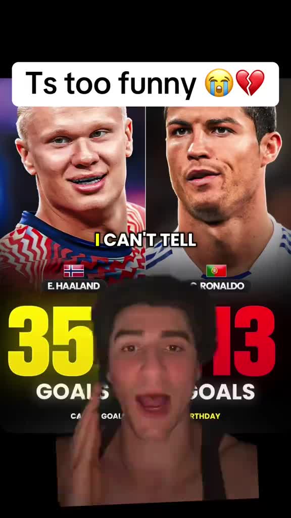 Bros longevity needs to be studied 😭 #cristianoronaldo #haaland #manchestercity #realmadrid #manchesterunited