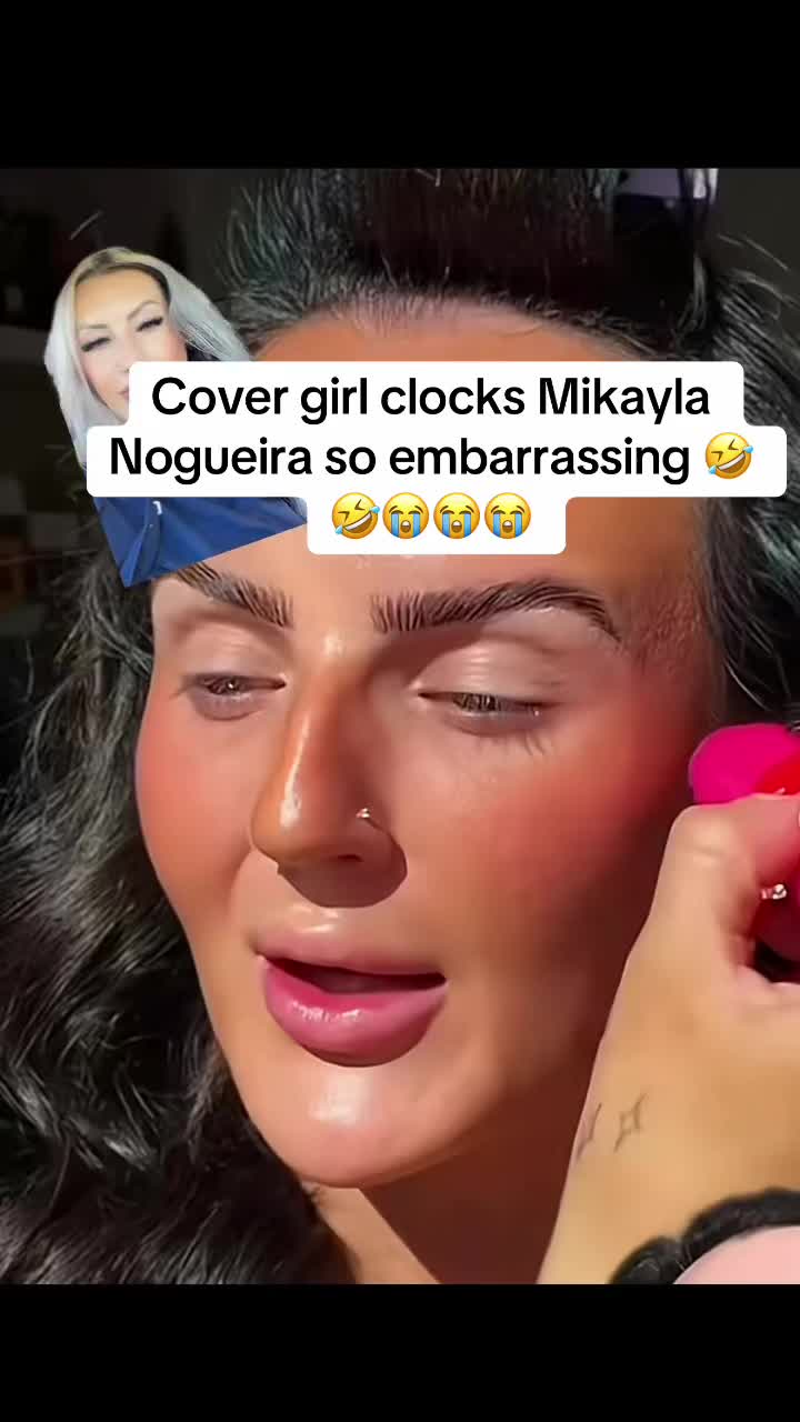Embarrassing #mikaylanogueira #mikaylanogueiradrama #covergirl #makeup
