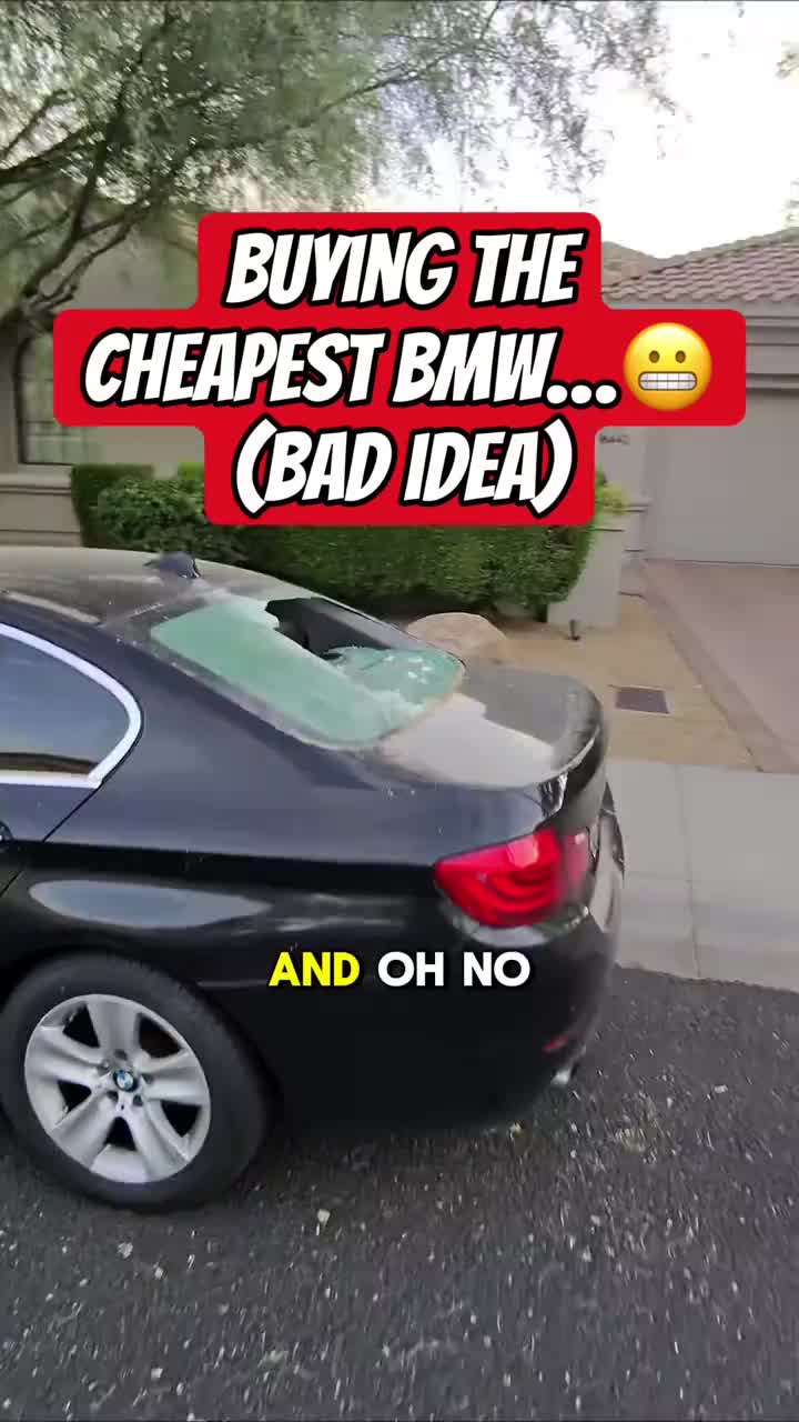 Finding the cheapest and most clapped bmw but I offered an offensively low amount for it 😭Doing this to show you how to
