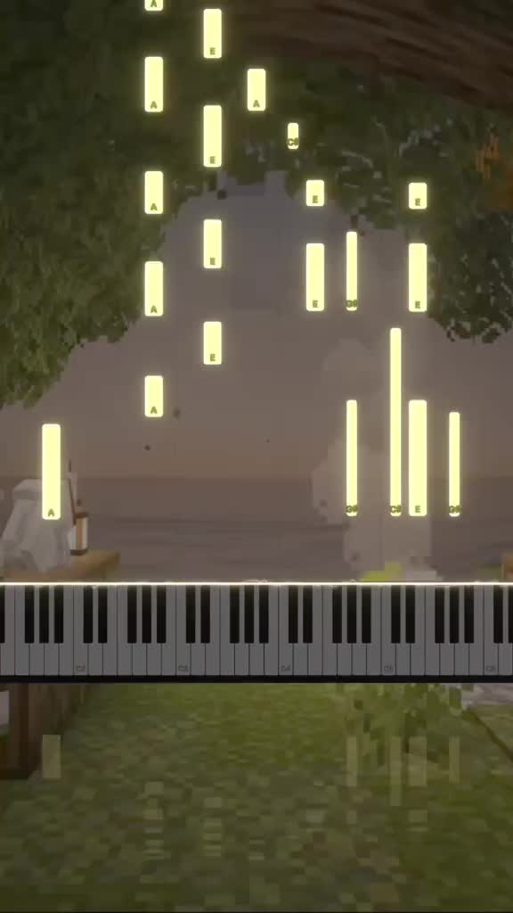 Dreiton - C418 @Levi #piano #pianotutorial #pianocover #Minecraft