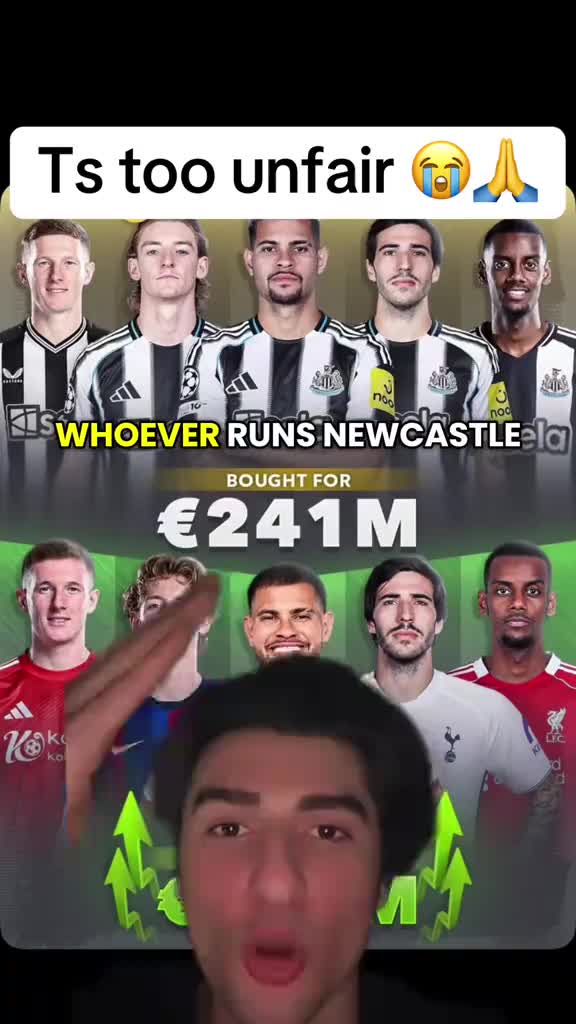 This isn’t talked about enough 😭 #newcastle #PremierLeague #barca #liverpool #arsenal