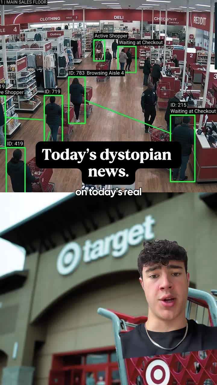 On todays real life black mirror episode, target is now tracking you through their shopping baskets. A Target employee p