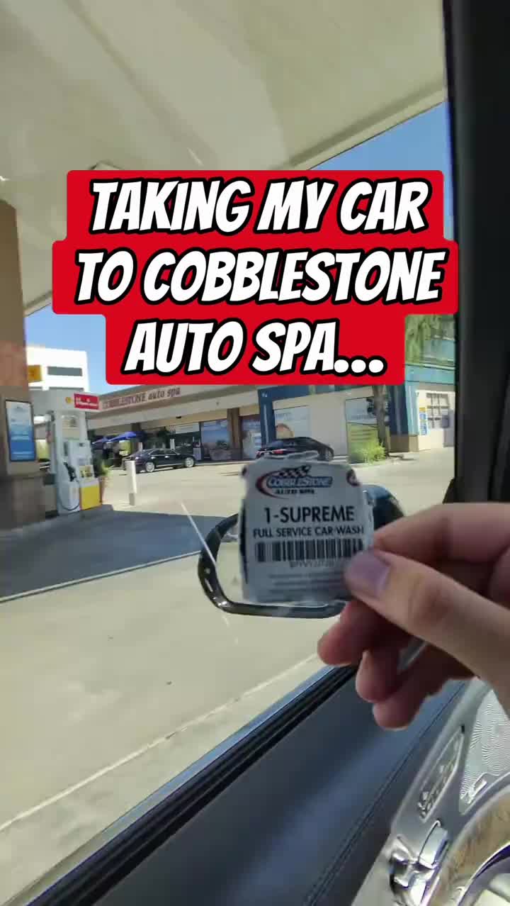 I always wondered about this place… #cobblestone #autospa #detail #carwash #coupon