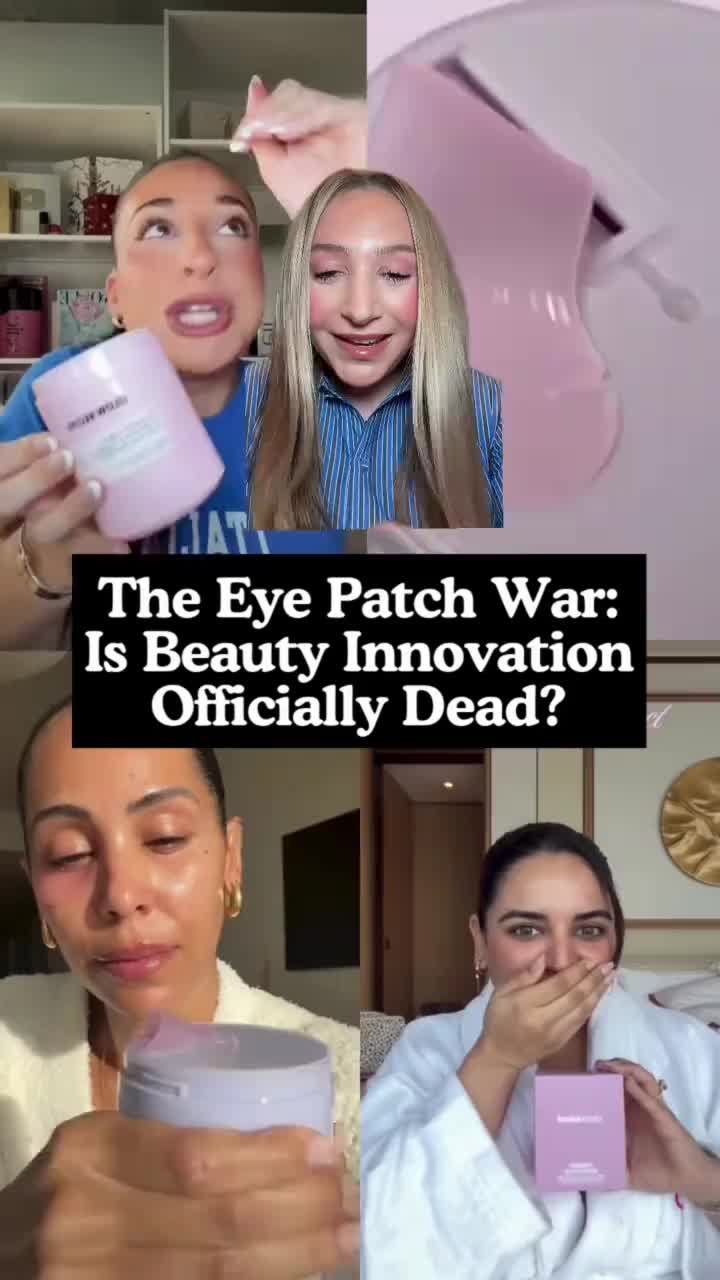 The eye patches war: 3 brands (Fenty Beauty, Glow Recipe, & Huda Beauty) all launching the same eye patches in the next