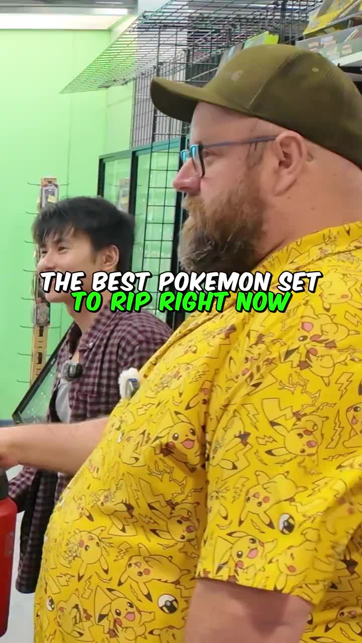 The best Pokemon set to rip right now 😝 #pokemon #ookemoncollectors #pokemonrips #creatorsearchinsights #pokemonvideosa