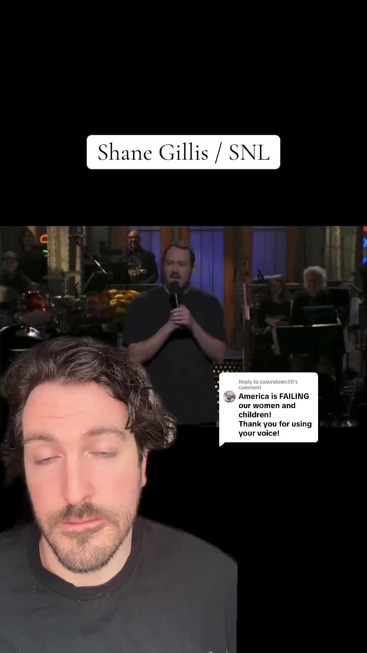 Replying to @casundown30 Shane Gillis laid out pretty clearly the absurdity of American “morality” last night on SNL, an