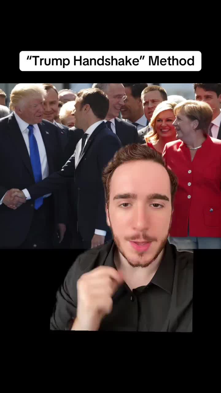 The “Trump Handshake” Method #money