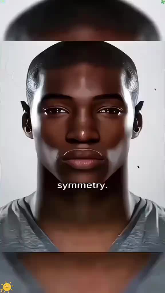 symmetrical face filter tutorial. mask filter for face Asymmetry vs Symmetry🤩✨🤗 #symmetry#filter#capcut #capcutpioneer