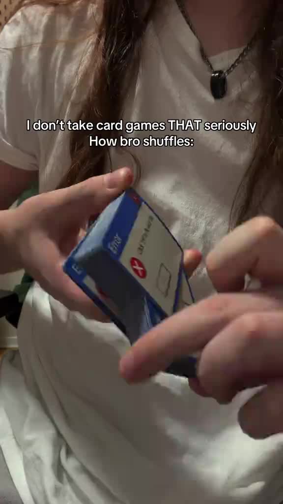 You’re a try hard #cardistry #magic #fyp #satisfying