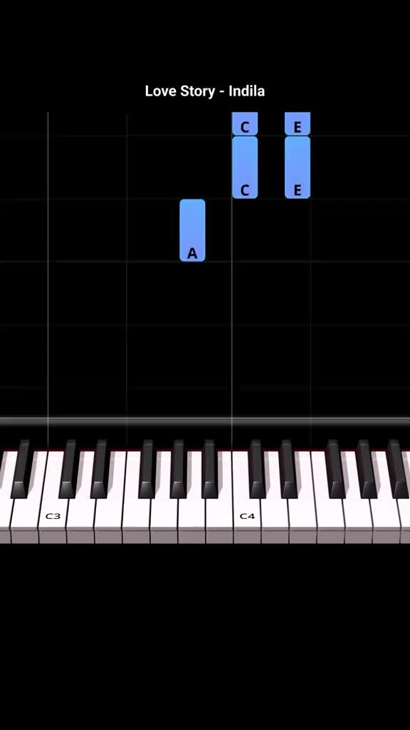Simplicity.. #learnpiano #pianotutorial #pianocover #lovestory #indila