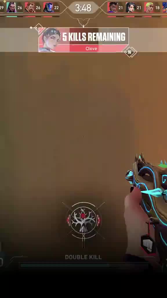 I own 53 Vandal skins. My favorite makes me miss. My AI coach tracked 590 Vandal clips across 3 years: Neo Frontier drop
