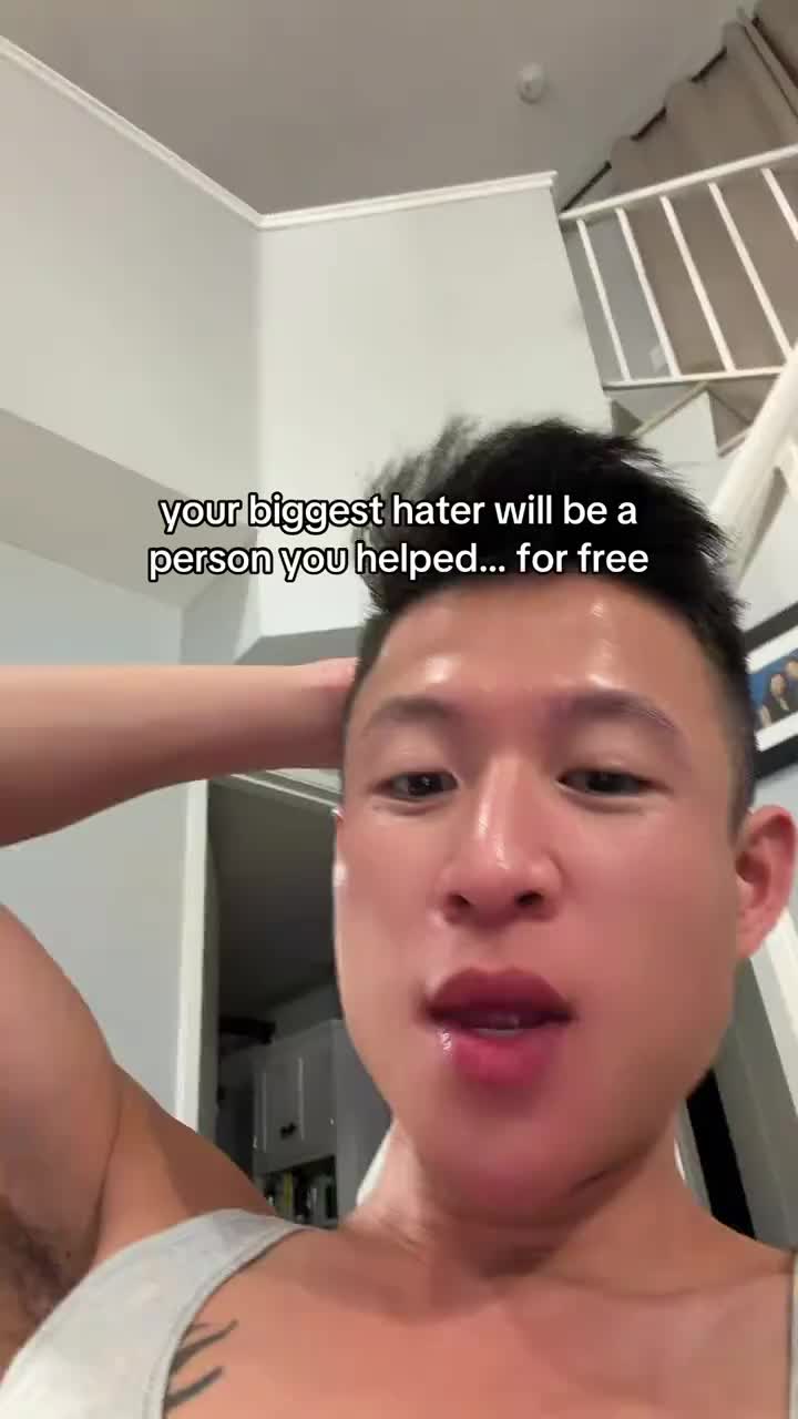 It’s always the ones you helped for FREE that get so resentful 🥴
