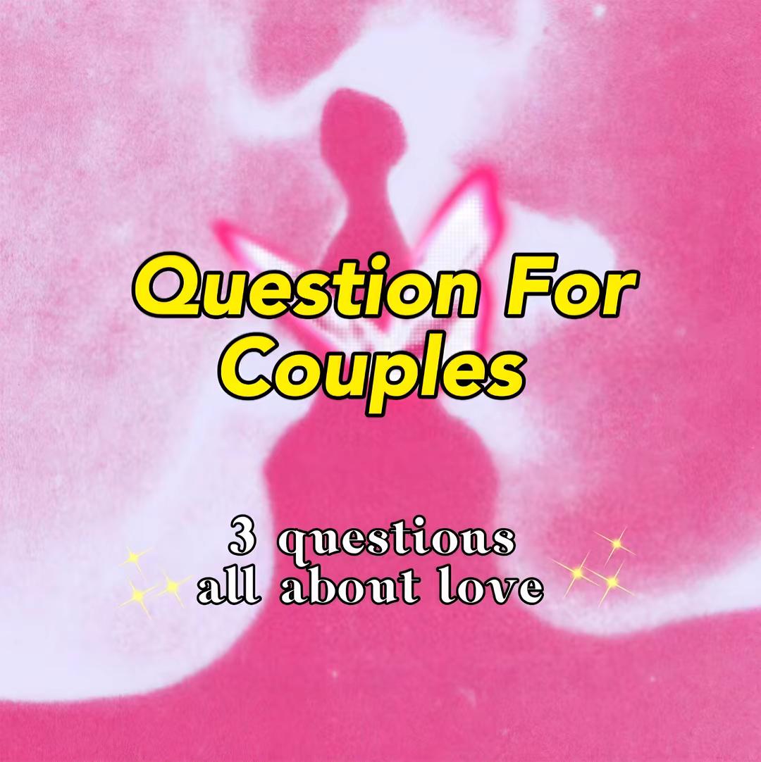 3 questions all about love #questions #couple #couplerelationship #improverelationships #communication #iloveyou #emotio