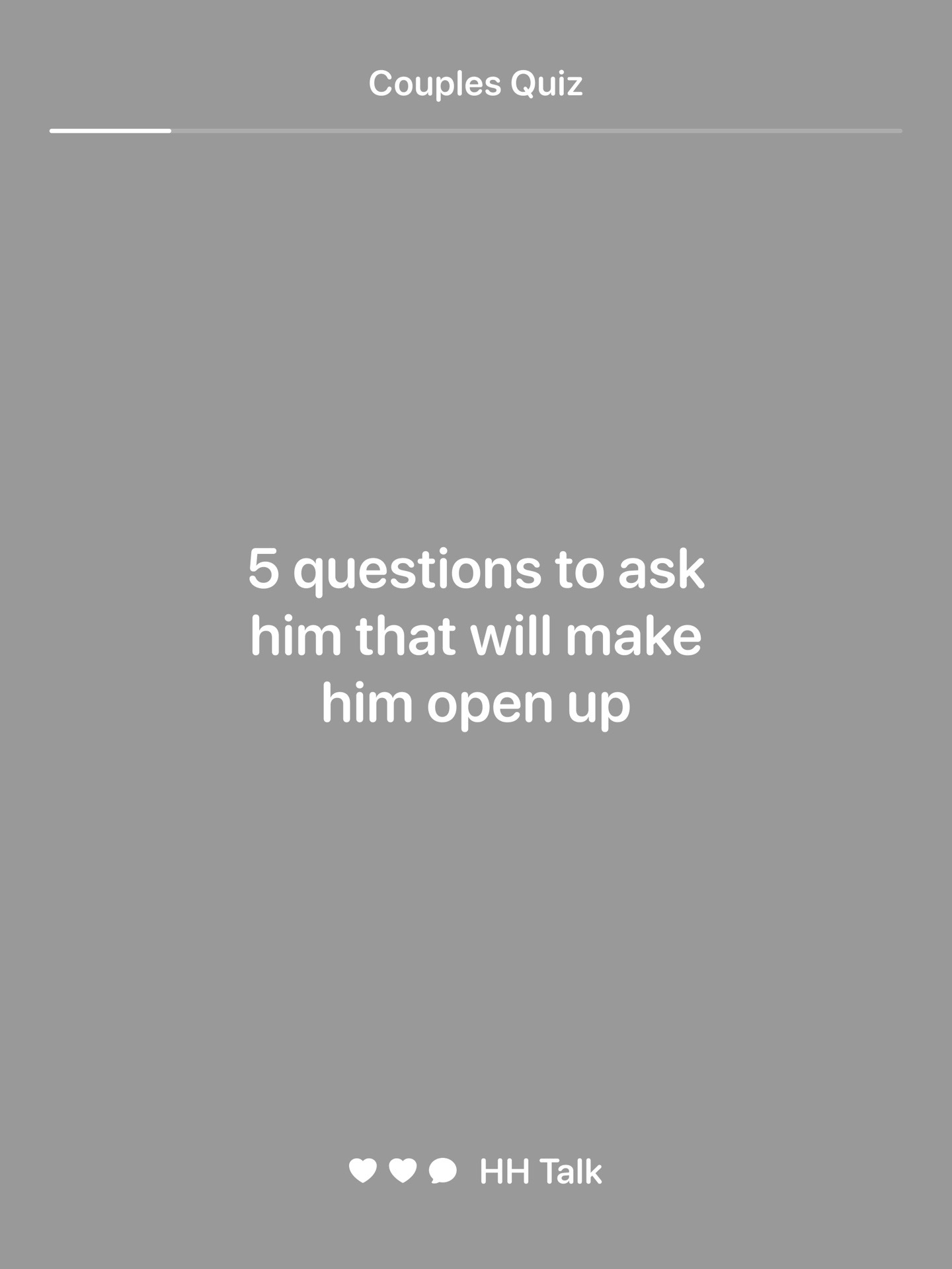 💬 Get inside his heart. These 5 questions are designed to unlock the emotions he rarely shares. You’ll be amazed at wha