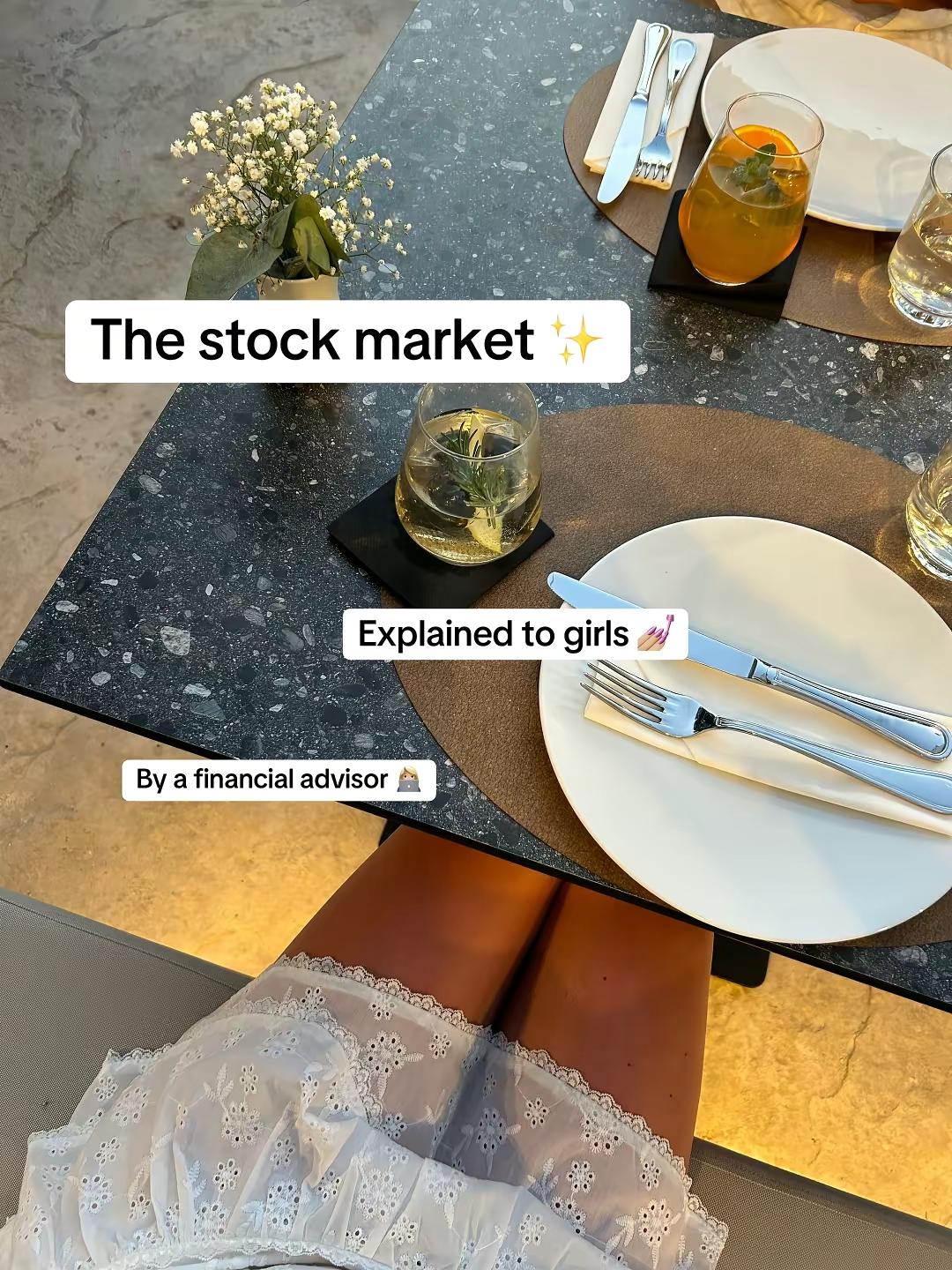 A simple beginners guide to the stock market 💆🏼♀️☁️🫶🏻 #investing #finance #money #stockmarket #investingforbeginner