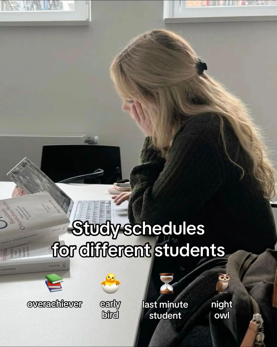 The go-to study schedules that you need to try if you are studying 😊 #studytips #studytok #student #studymotivaton #stu