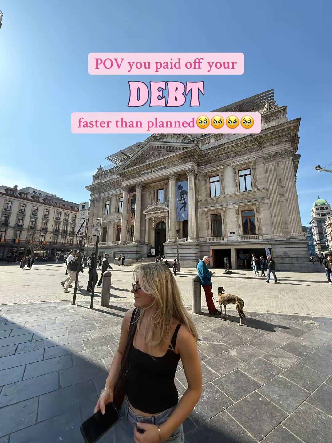 This is your sign to start tracking your debt xoxo #debtfree #debtfreejourney #debt #klarna #creditcarddebt