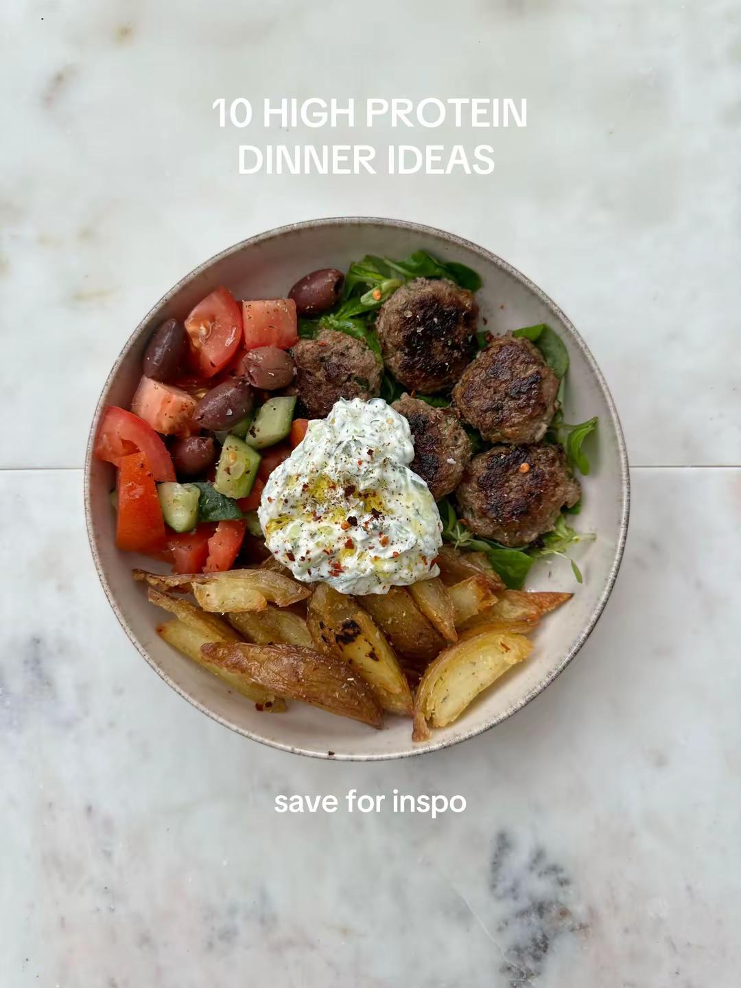 10 high protein, whole foods focused dinner ideas 🥑🌶️