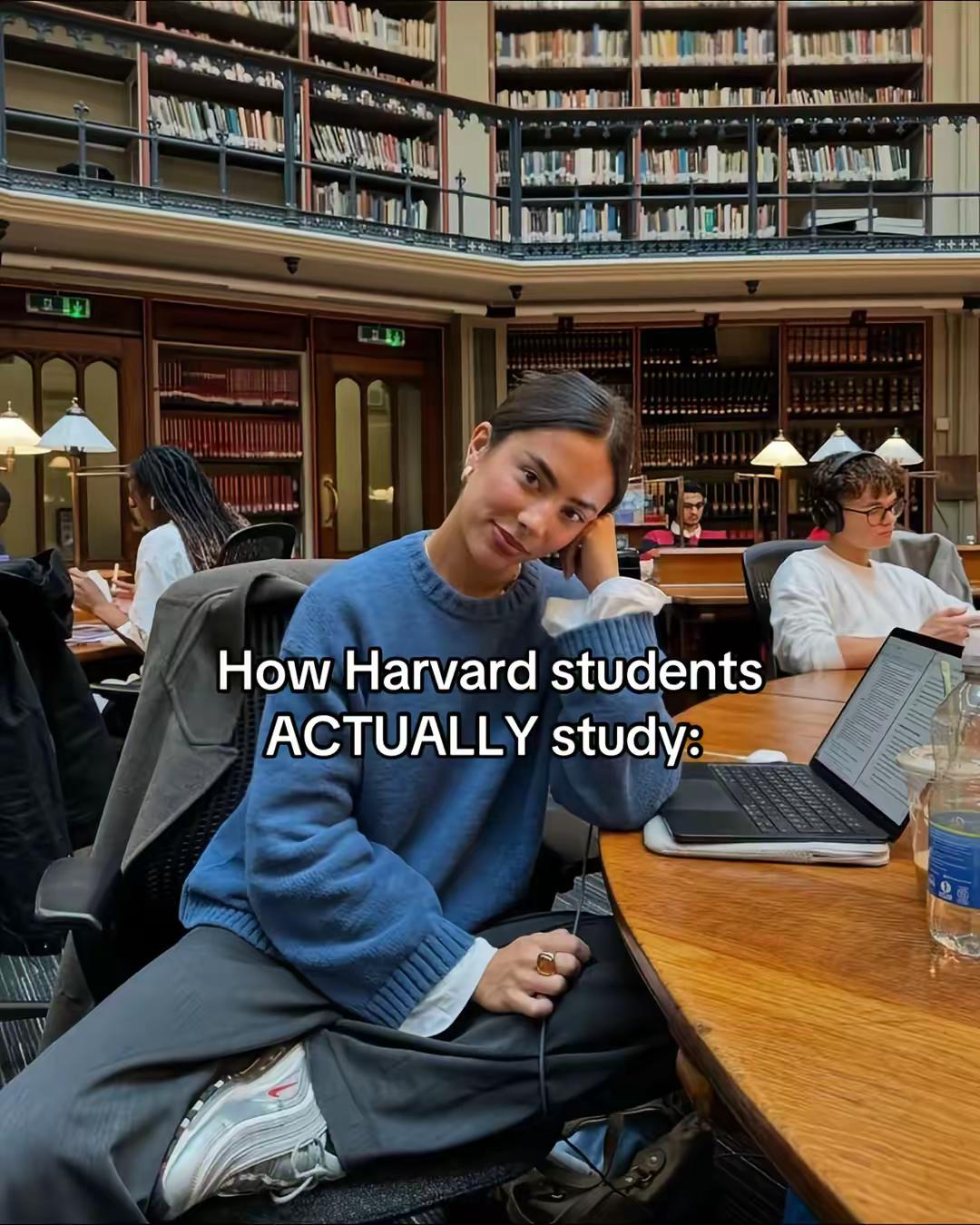 This is how Harvard students ACTUALL study 📚 #studytok #student #StudyTips #studyhacks #binauralbeats