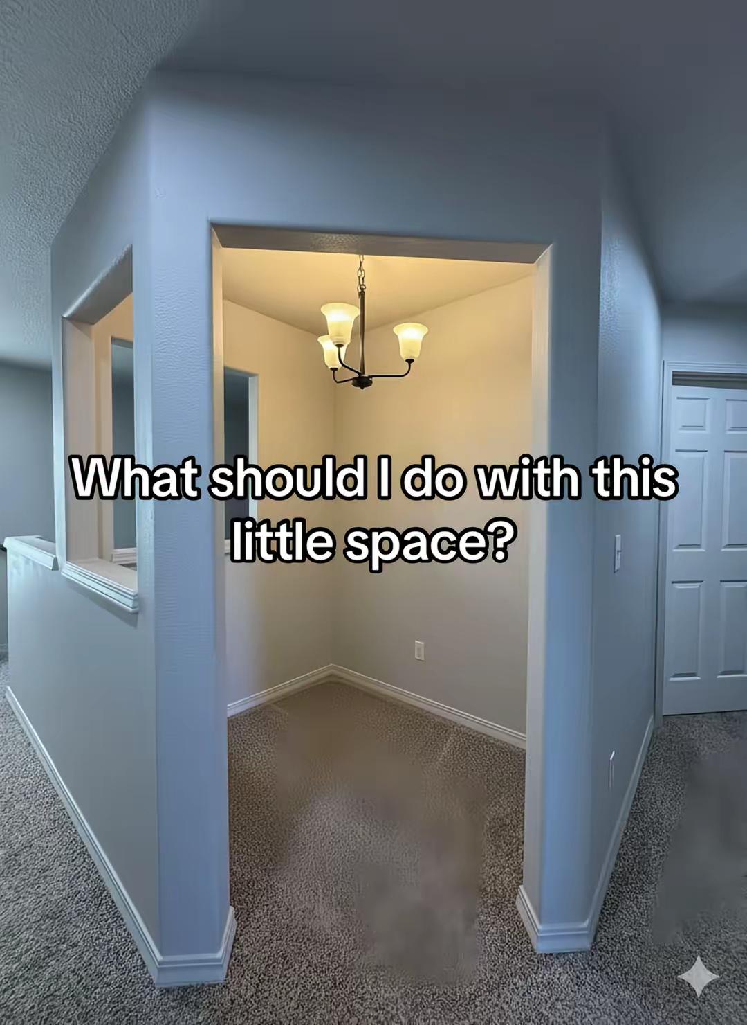 Visualize AI helped me redesign this space but I can’t decide 🥺😻 #visualizeai #homedeco #interiordesign