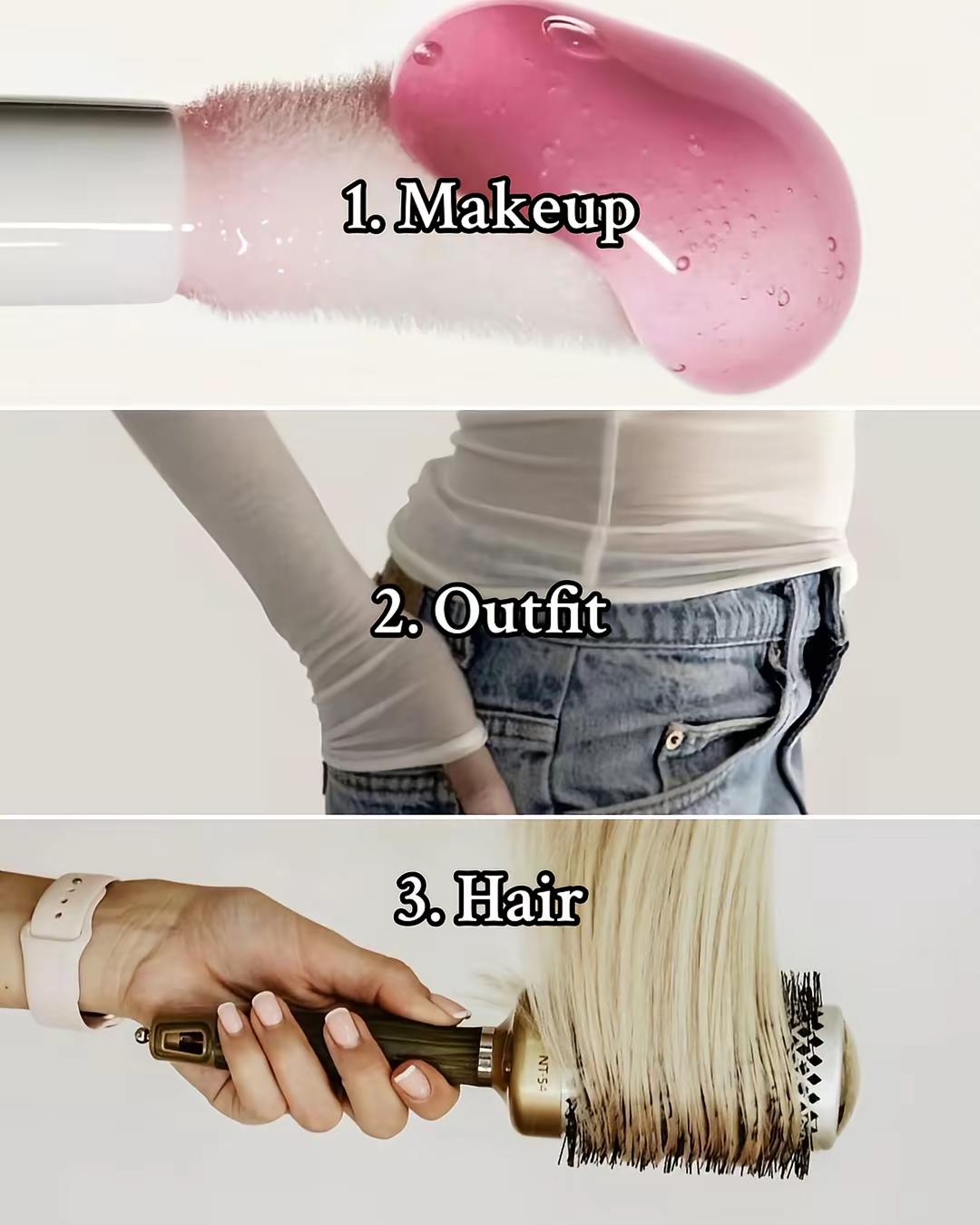 #trends #makeup #hair #outfit #relatable