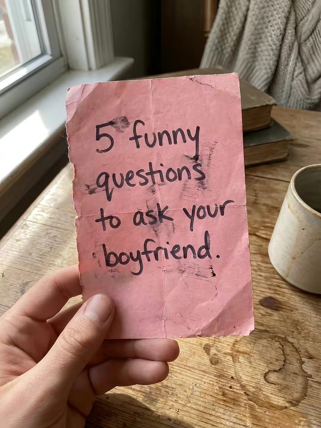 funny questions to ask your boyfriend: 5 playful couple questions for instant laughs on date night #coupleshumor #funnyc