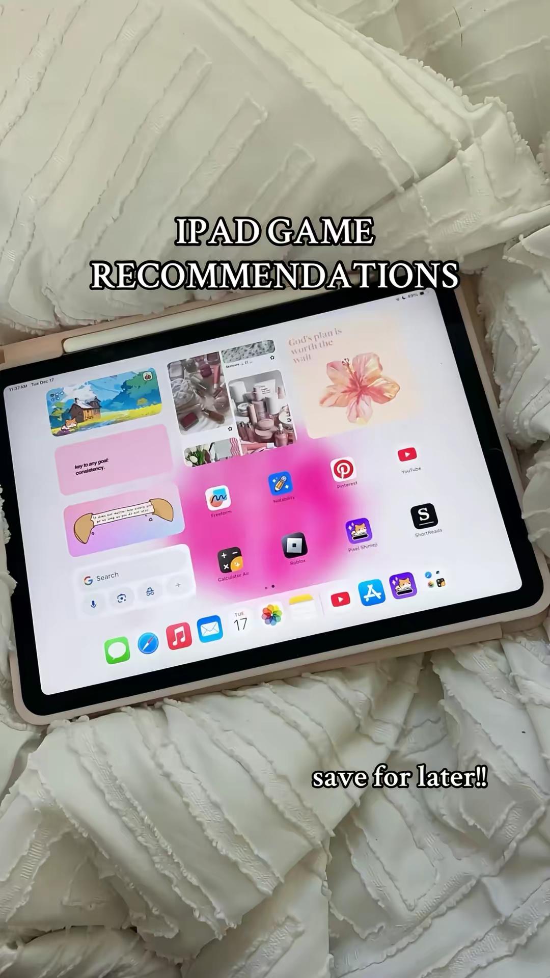 save this if you just got an iPad for Christmas 🥳🥳 #ipadgames #ipad #christmasgift #cozygames #paperio2
