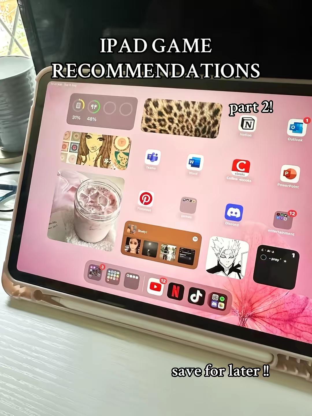 save this if you just got an iPad for Christmas!! lmk what other games to include next ❤️❤️ #ipad #ipadgames #christmasg